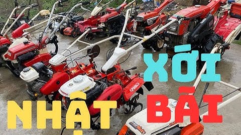 máy xới đất mini - máy cày bừa - máy xới nhật bãi  I cửa hàng việt anh 0961350530