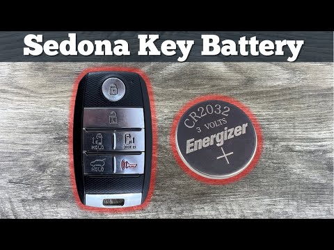 2015 – 2021 Kia Sedona – How To Change Remote Fob Key Battery, Remove Replace Key Batteries