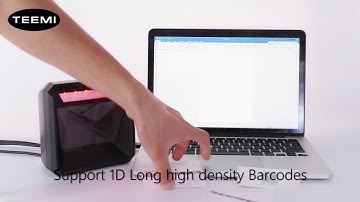 TEEMI TMSL-74 1D 2D Presentation Barcode Scanner USB Wired Plug and Play QR Area Imager