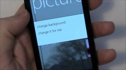 Wp7 Tip: Changing Pictures Hub Photo