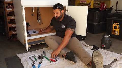 Installing and Replacing  Angle stops (under sink)