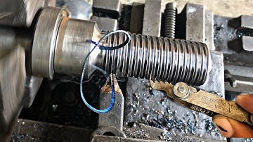 How to Cut Thread at Manual Lathe \ watch this Video and Learn the Process