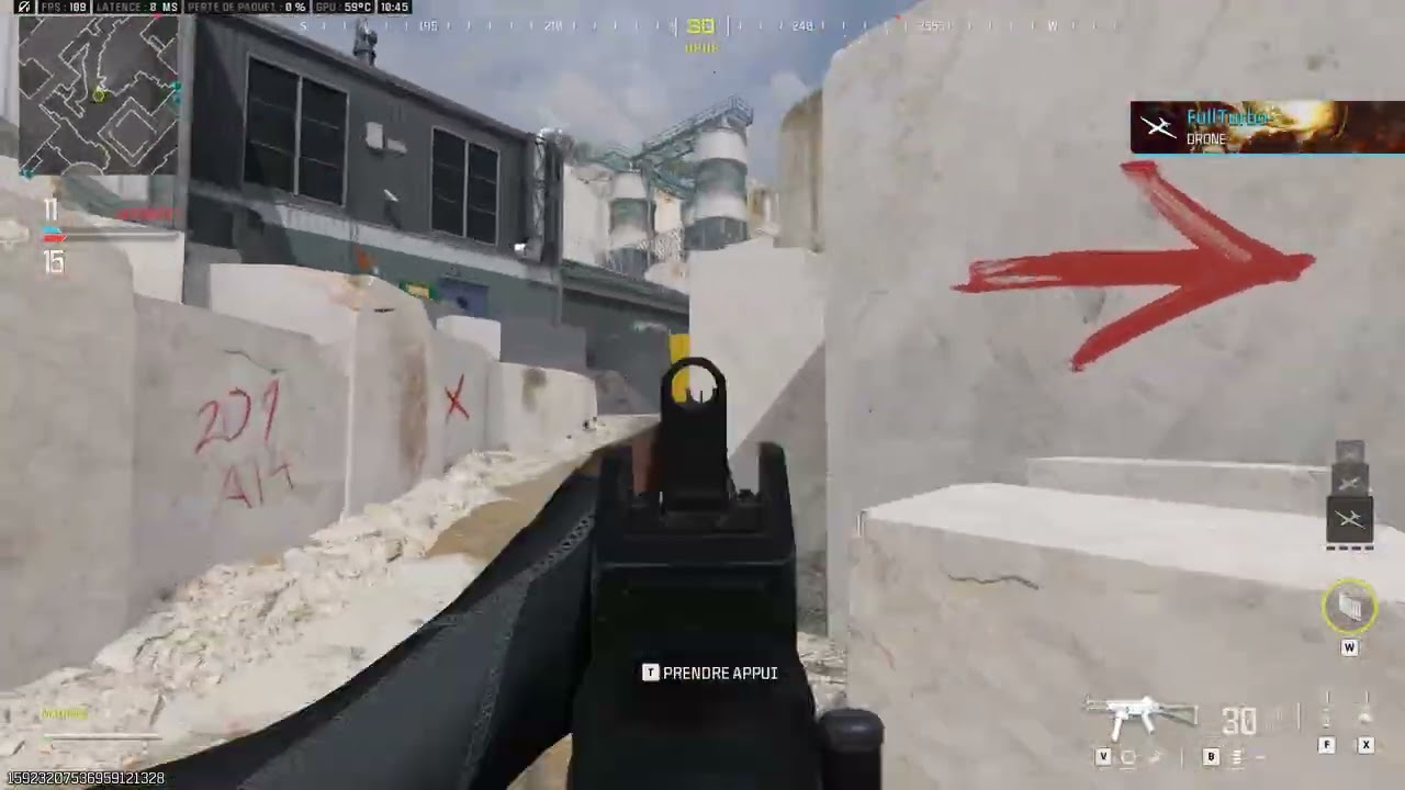 je joue a mw3 (NO MICRO