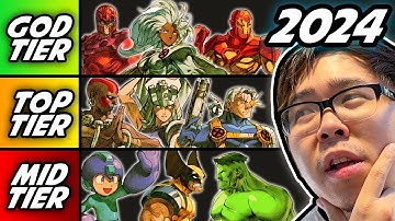 THE OFFICIAL 2024 MARVEL VS CAPCOM 2 TIER LIST