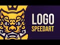 Komainu Mascot Logo | Speedart | Adobe Illustrator