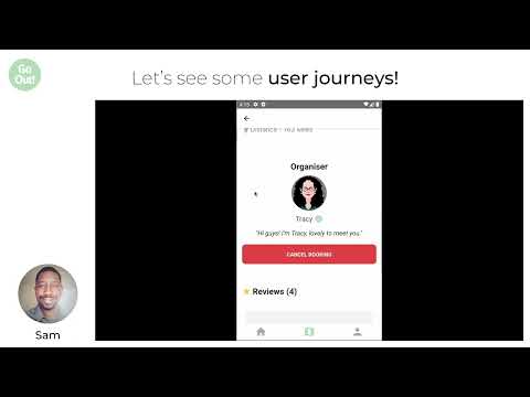 Go Out Demo Video | Northcoders Project Presentations