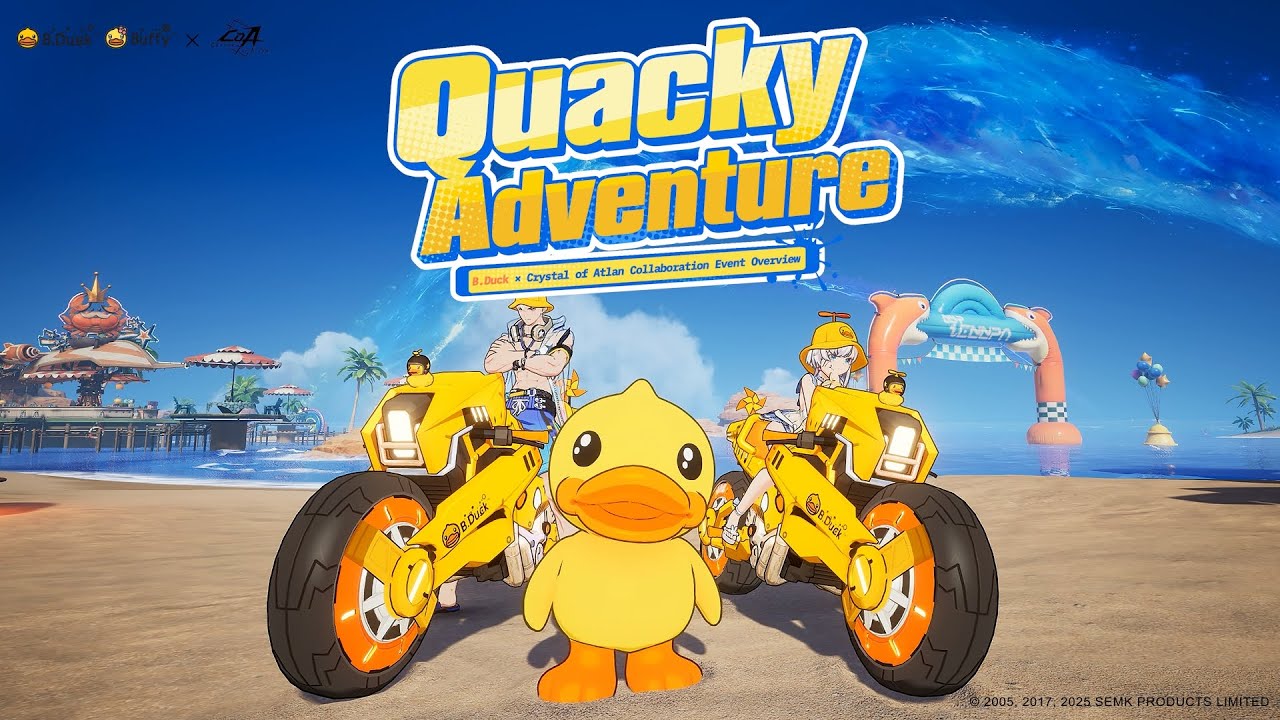 The B.Duck x Crystal of Atlan Collaboration | Quacky Adventure Gameplay