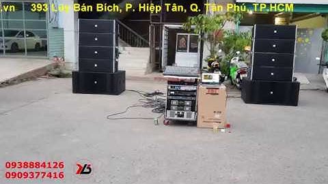 Hệ Thống Dàn Âm Thanh Sự Kiện Loa Array 30 Đôi | Điện Máy Ruby