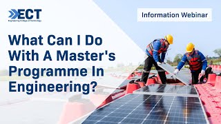 What Can I Do With A Master's Programme In Engineering?
