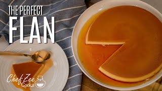 How To Make Flan | Flan de Leche Condensada | Chef Zee Cooks