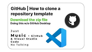 GitHub | How To Clone A Repository Template Without Needing GitHub Desktop