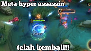 Hyper assassin kembali!! - mobile legends bang bang