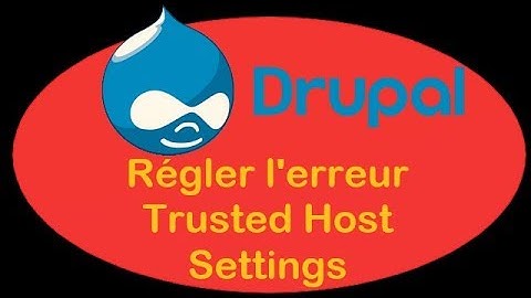 Drupal 8.4 - IV-07 - Régler l