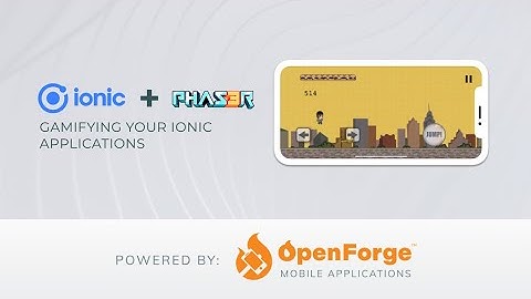 Creating a Mobile Game w/ Ionic & Phaser - (Rock The Steps) Platformer Game