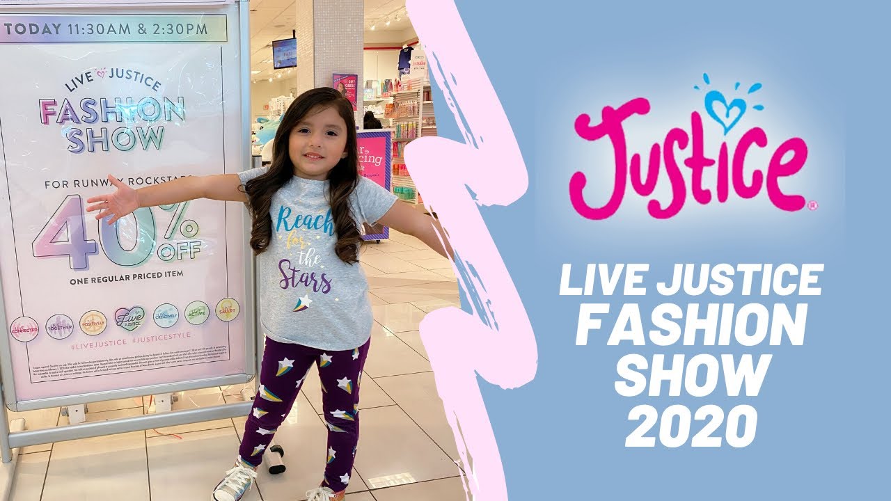 Live Justice Fashion Show YouTube