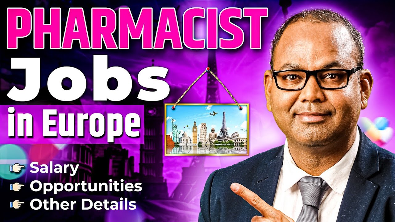 How to Become a Pharmacist in Europe | Work as a Pharmacist in Europe | Pharmacist Jobs in Europe
