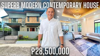 House Tour 280 | Superb Modern Contemporary House and Lot for Sale in Neopolitan Subdivision, QC