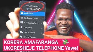 NTUCIKWE Injiza Amafaranga 35,000 RWF Ako Kanya Nigute NAKORERA AMAFARANGA Nkoresheje Telephone 