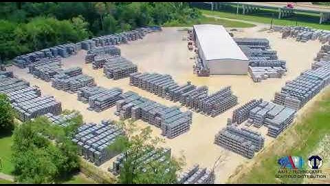 AAIT/Technocraft Scaffold Distribution Center in the USA.