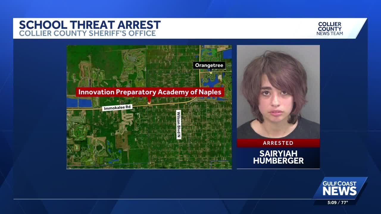 13-year-old student accused of threatening  Naples school