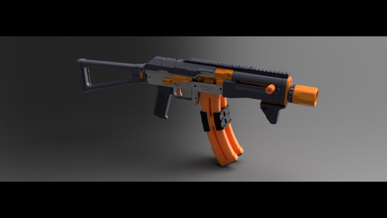 Wolver 999-Classic Pump Action 3D Print Dart Blaster – m416gelblaster