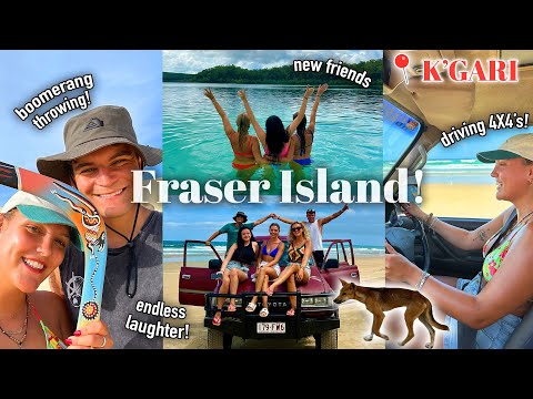 The Most Fun We've EVER had Travelling - 3 Days On Fraser Island 🏝️🇦🇺