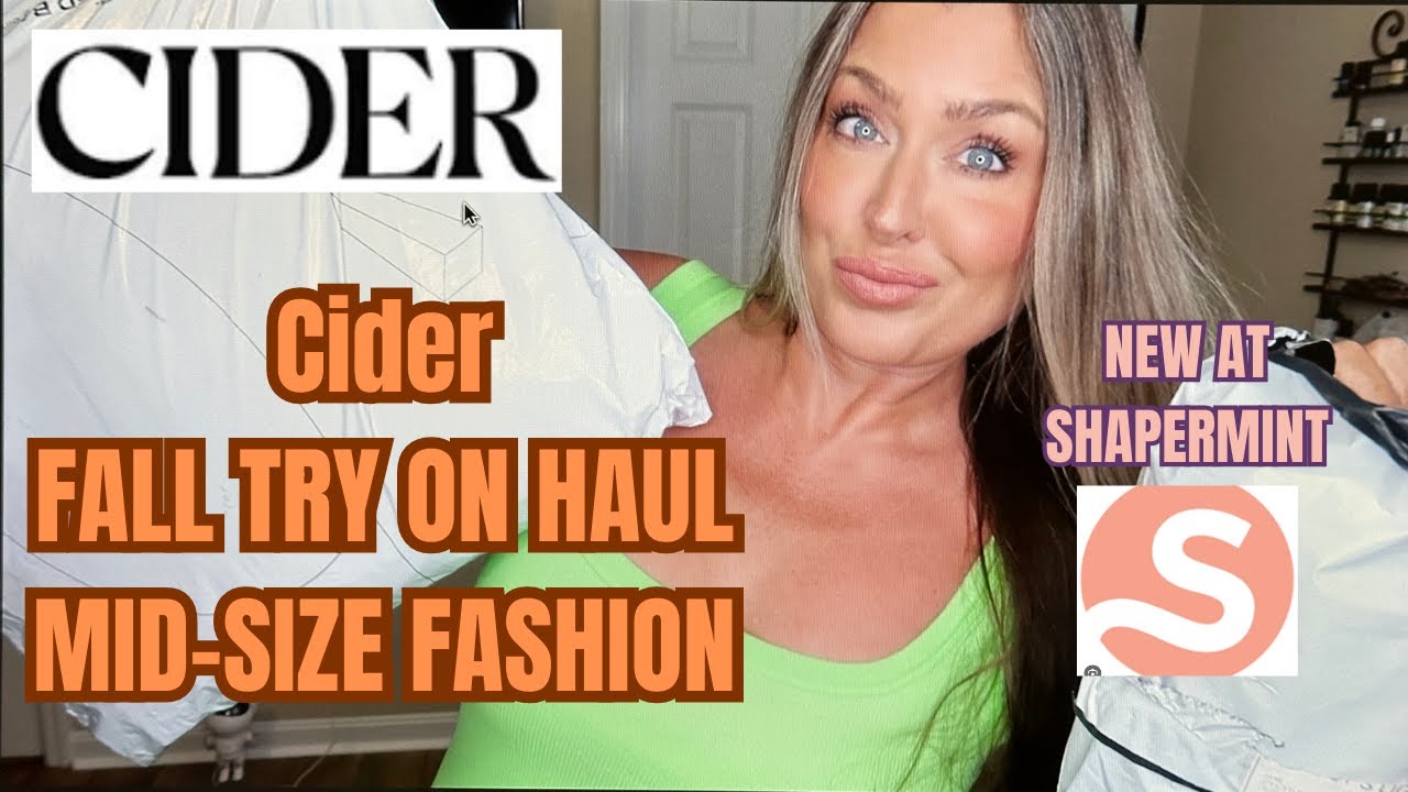 Cider Clothing Fall 2023 Try On INSTAGRAM CLOTHING HAUL NEW TO