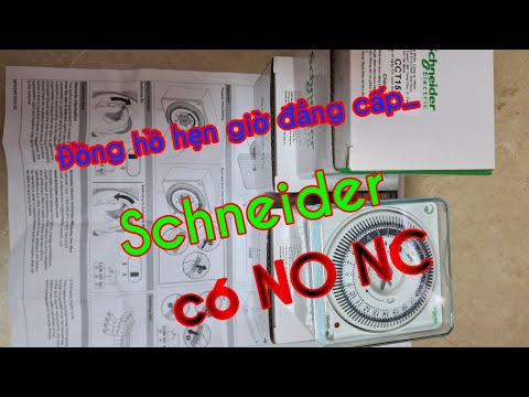 Video KTĐ P10: Timer switch Schneider.Cài đặt đồng hồ hẹn... - youtube