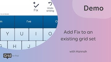 How to add Fix to an existing grid set in Grid for iPad