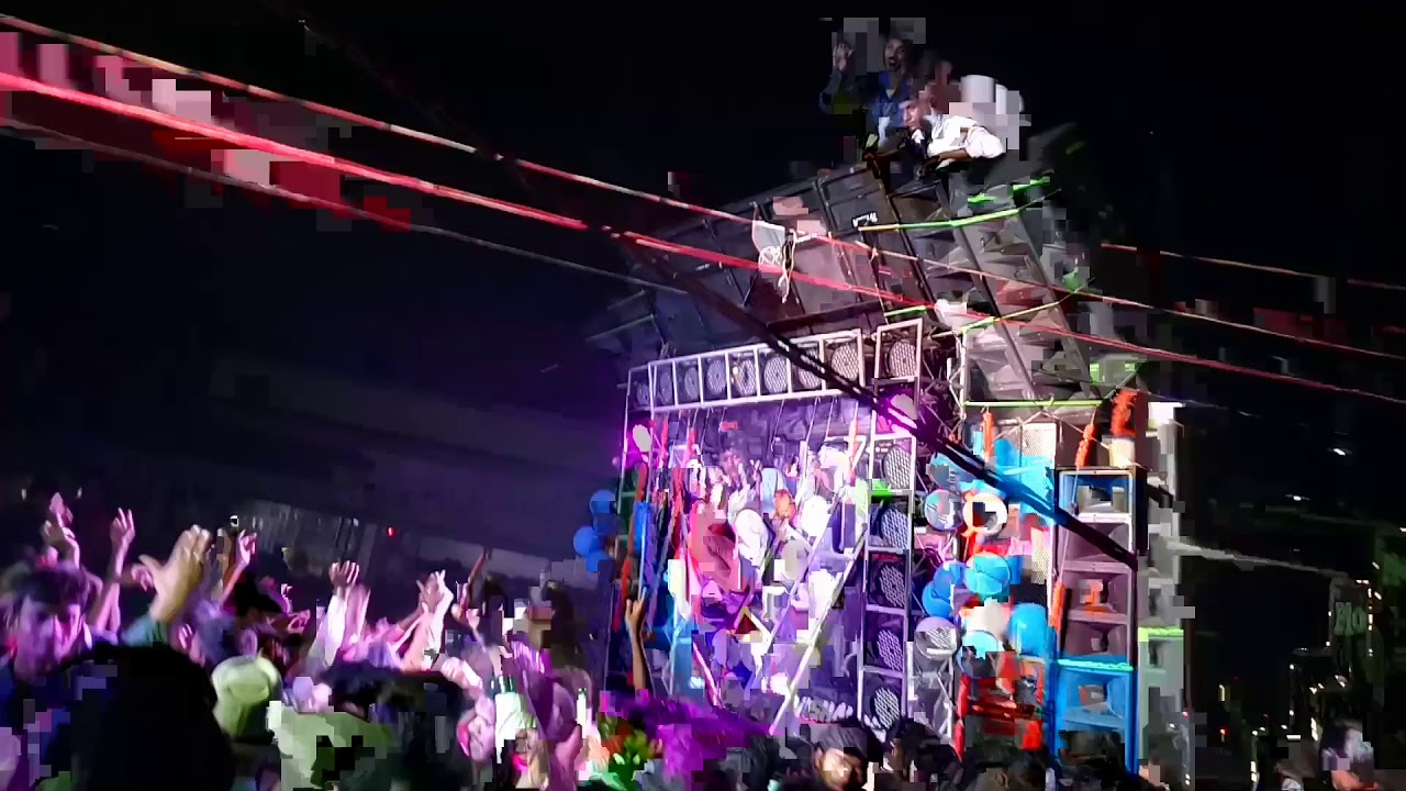 Live DJ competition in Handia Allahabad