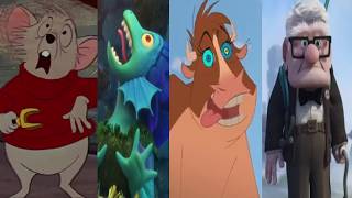 1 Seconds From 19 Disney 2D Cartoon Films And 19 Pixar 3D Cgi Movies