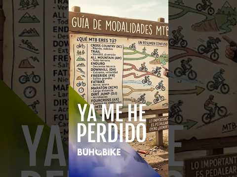 Las modalidades del mtb
