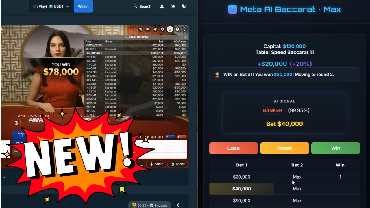 Baccarat Strategies Explained by AI: 100 Days, Real Data