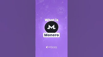 What is #Monero (#XMR)? Learn all you need to know about #crypto with CoinPayments! #technology
