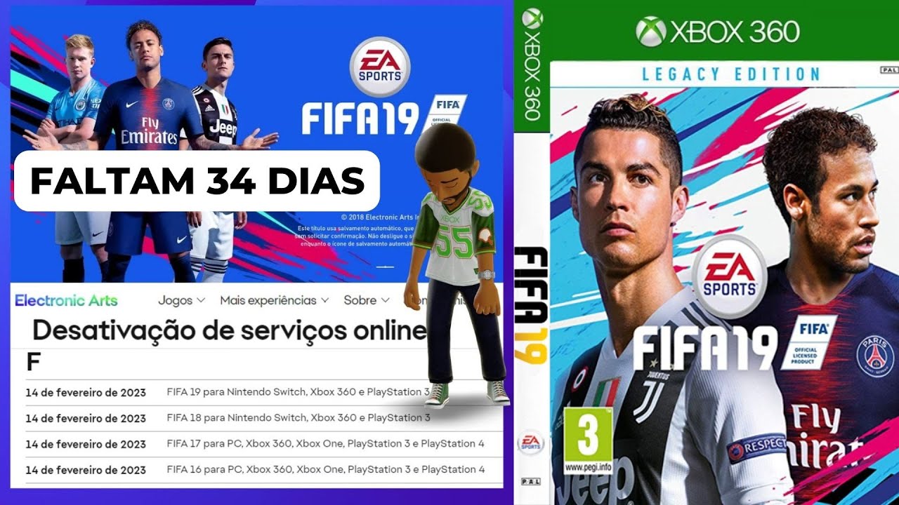 Jogo Xbox 360 FIFA 19 Lt 3.0