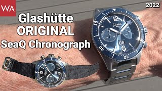 GLASHÜTTE ORIGINAL SeaQ Chronograph. The latest addition to the Spezialist Collection.