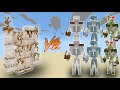 OP Iron Golem VS Skeletons 🔥 | End Tak Dekho #minecraft #gaming 