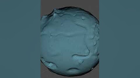 ROVA -  Making the Forbidden Popcorn (planet) in #Blender #space #indiegame #gamedev #3d #explore