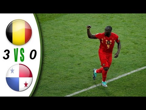 Belgium Vs Panama 3 - 0 FIFA World Cup 08/06/2018