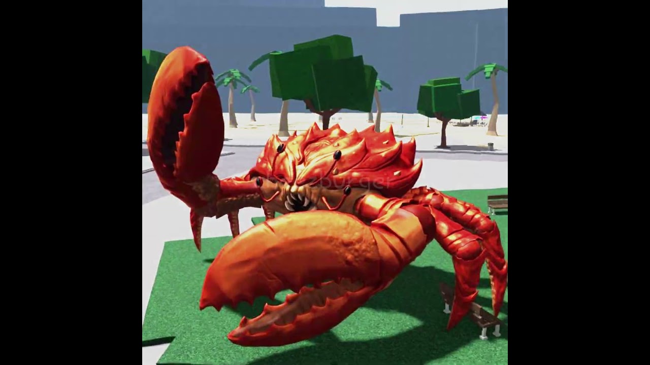 remove the crab pls :((( #roblox #tsb