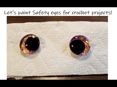 Paint Plastic Safety Eyes 