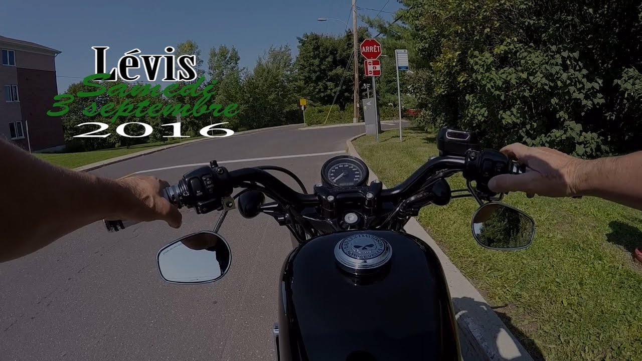 Québec (Lévis en moto) le 09 septembre 2016 Harley Davidson Forty-Eight