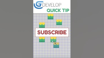 GDevelop Tip: Creating an instance of an object in the fastest way possible | #gdevelop #gamedev