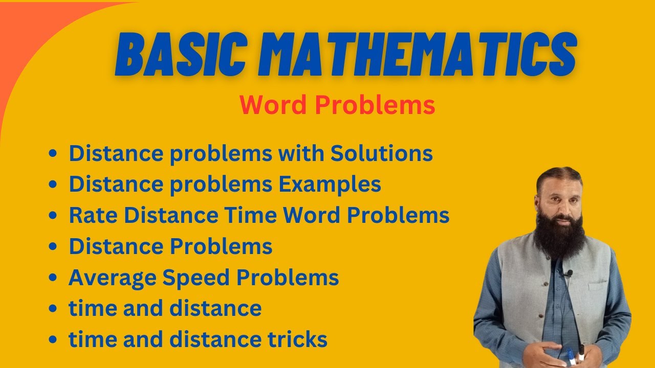 Time, Distance, and Speed Problems Tricks | Basic Mathematics - YouTube