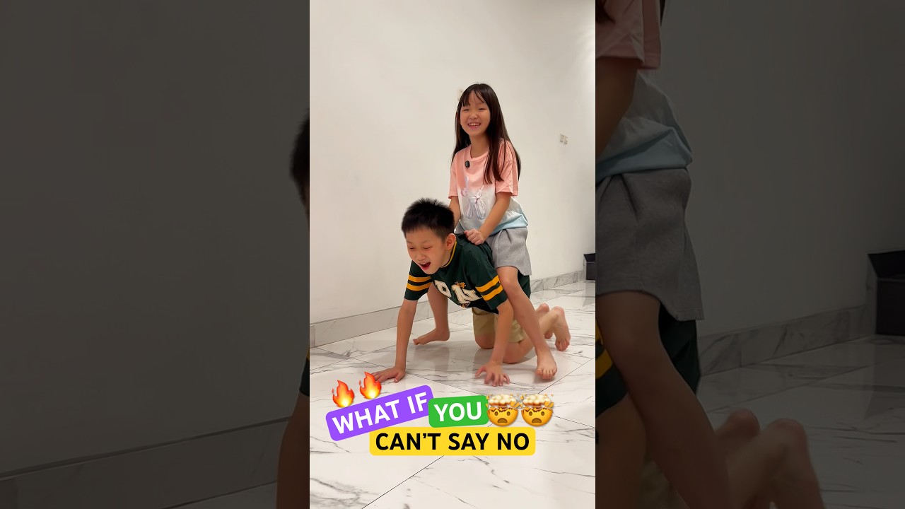 Что, если ты не можешь сказать «нет»? 😱 Забавная сценка 