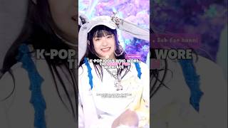 K-pop idols who wore the safety pin necklace?! || #kpop #jennie #jisoo #niki #eunchae