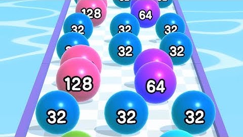 Ball Run 2048 - All Levels Gameplay Walkthrough Android iOS (Lvl 51-75)