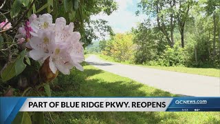 Portion of Blue Ridge Parkway reopens after landslide from Hurricane Helene