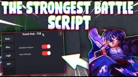 *NEW* The Strongest Battlegrounds Script (PASTEBIN 2025) (AUTO ATTACK , AUTO BLOCK , NO STUN )
