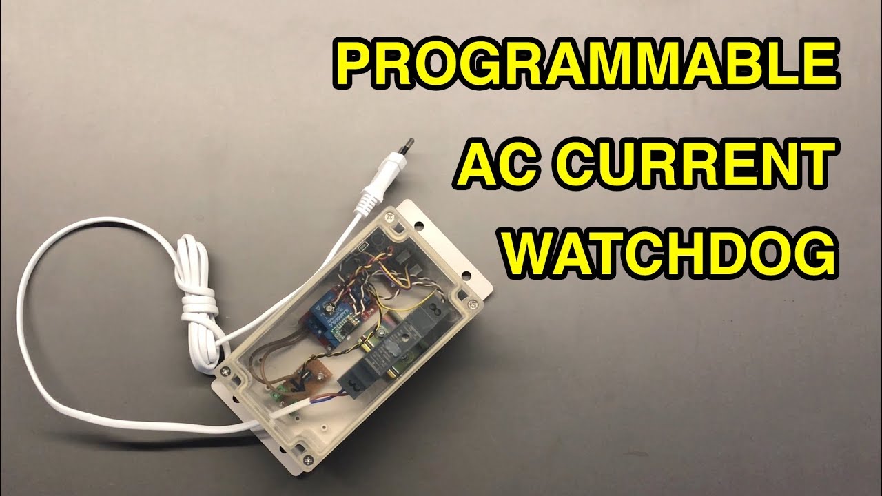 AC Current Monitor Watchdog - Current Donut Arduino Controller
